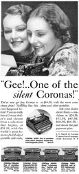 Corona ad, Popular Mechanics, Dec, 1934